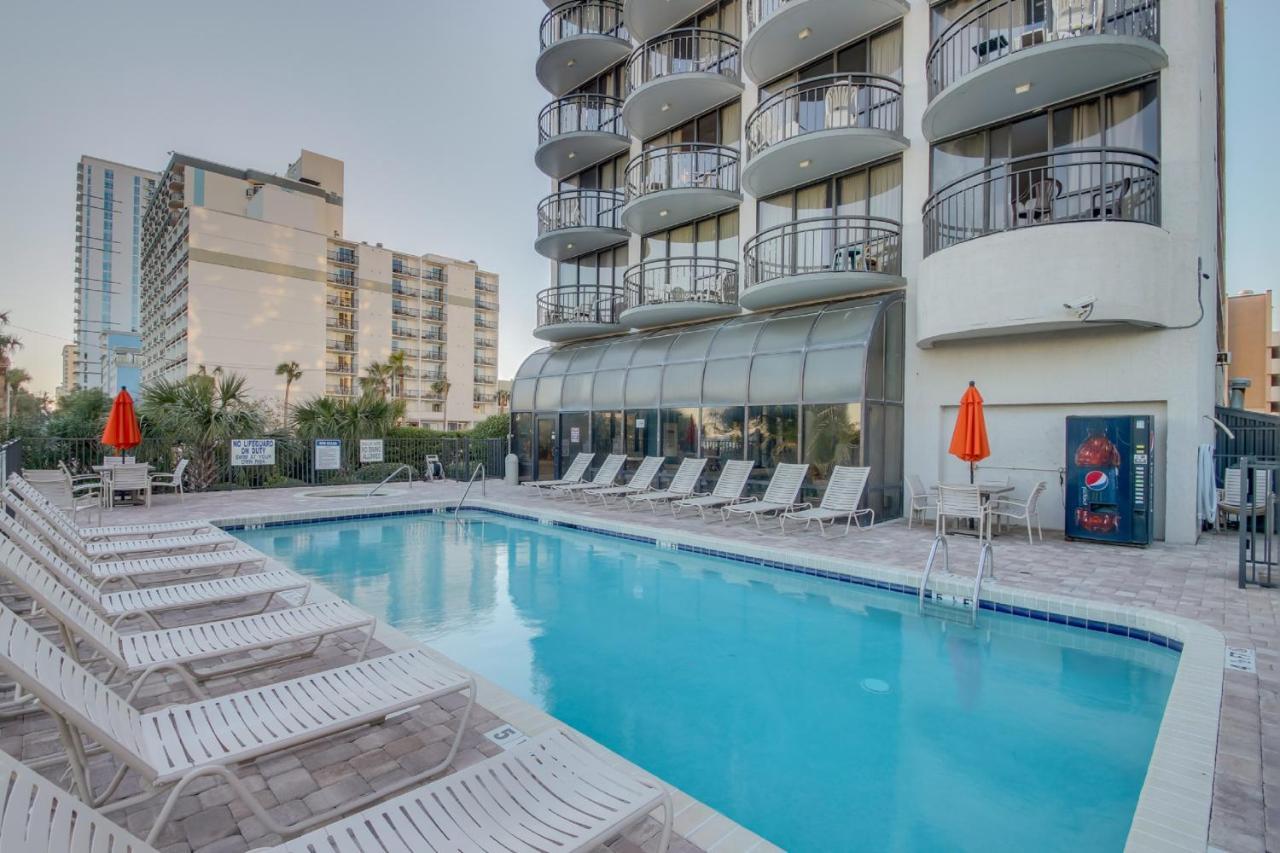 Oceanfront Condo Steps To The Beach W No Resort Fees マートルビーチ エクステリア 写真